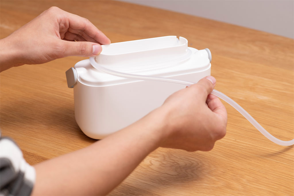 赤ちゃんの鼻水対策に 子育てスタイルにマッチした最新電動鼻すい器が登場 Baby Mo ベビモ