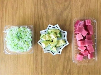 アヒポキ 材料