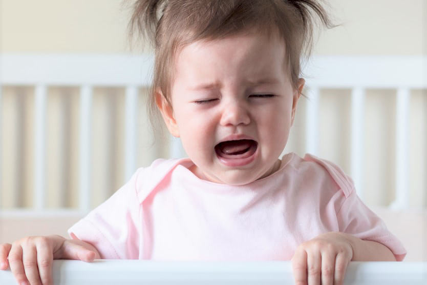 のどの痛みで深夜に大号泣 寝つけないほどの痛みの正体とは うちの子病気体験談 Baby Mo ベビモ