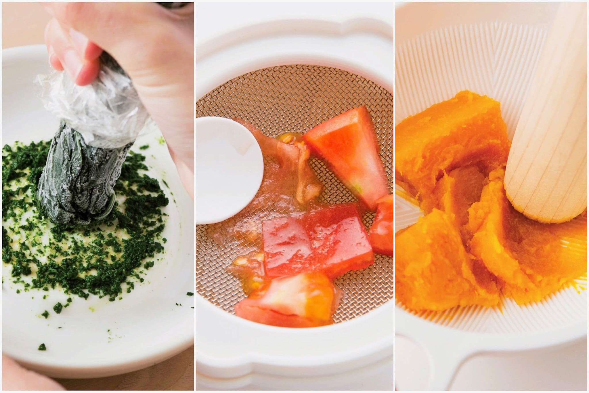 家庭での離乳食の作り方