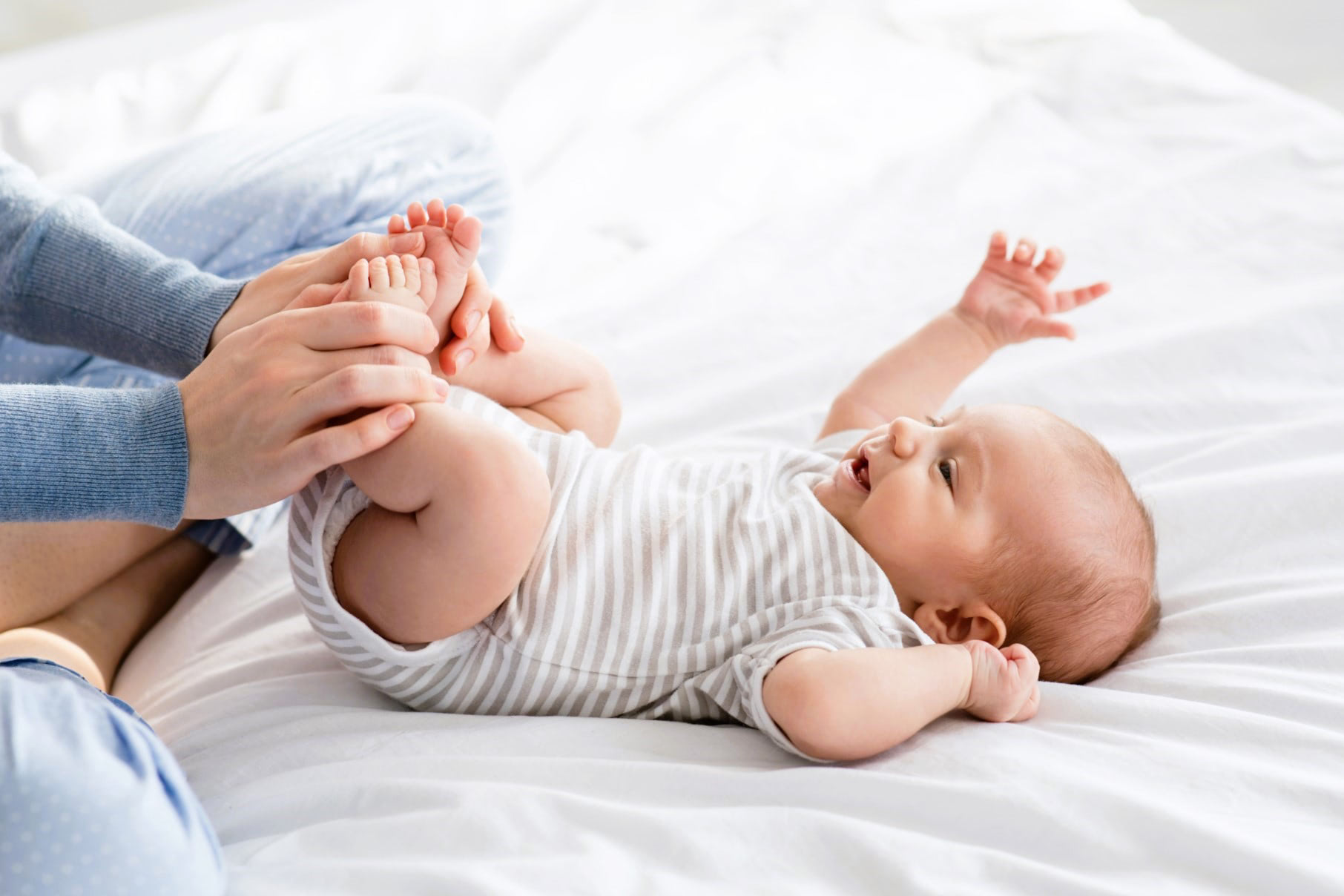 赤ちゃんが便秘になっている兆候